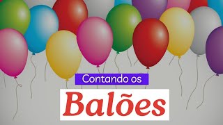 BALÃO 🎈 Contando os BALÕES e as SÍLABAS