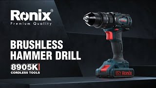 RONIX: BRUSHLESS HAMMER DRILL