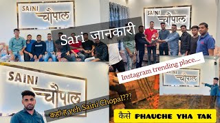 VLOG - कहां है ये जगह   | SAINI CHAUPAL / Visit ~ Yeh kya hogya yha 😐- #bhaichara  Zindabad 🔥#viral