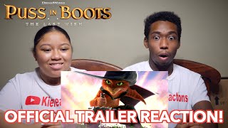 Puss In Boots: The Last Wish - Official Trailer 2 REACTION!!!