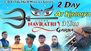 3 Tali Gujrati Garba | 2 Day Navratri | Fast Time At Khodiya | 2023 Live Programs