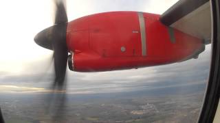 [HD] Landing at Prague from Radom/Ostrava ATR 42-500 Czech Airlines