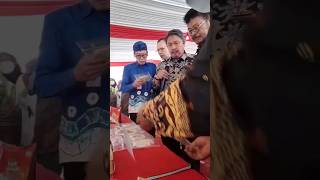 serat daun nanas sampai ke mentri PERTANIAN RI