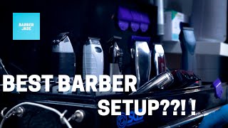 The ULTIMATE Barber SETUP! My 2021 Starting Lineup | Barber Jase 🥢