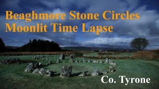 Moonlit Night At Beaghmore Stone Circles In Co. Tyrone - Time Lapse