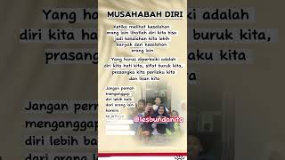 MUHASABAH DIRI #muhasabahdiri #muhasabah #reminder #renungan #lesbundanita  #fyp