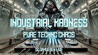 "HARD TECHNO RIOT""DJ GR4VESEN LIVE""PURE TECHNO CHAOS""INDUSTRIAL MADNESS""UNLEASH THE BEATS"