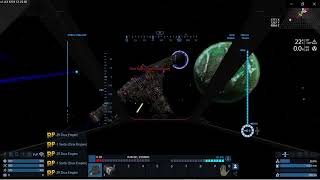 The Dauntless vs. Entire Zirax home-fleet, 12 CVs & 5 POIs in 13 minutes.