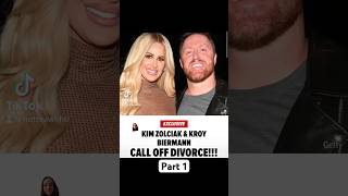 Kim and Kroy call off divorce pt1 #ytshorts #divorce #kimzolciak #whatdoyouthink #kroybiermann