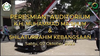 Peresmian Auditorium KH. Muhammad Ma'shum dan Shilaturrahim Kebangsaan