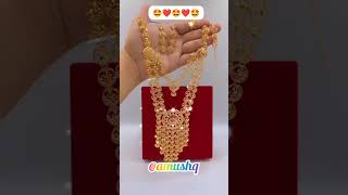 Beautiful gold sets 🥰❤️ || bridal special|| #shorts  #ytshorts #gold #trending