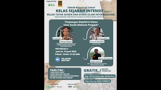 Live Webinar #96 Student Rihlah Indonesia : Perjuangan Ulama & Mujahid Tatar Sunda Melawan Penjajah