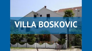 VILLA BOSKOVIC 3* Черногория Будва обзор – отель ВИЛЛА БОСКОВИК 3* Будва видео обзор