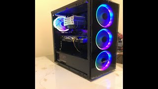 Makki L10 Gaming RGB Case, Ryzen 7 3700X RX 5600 XT Argb Build