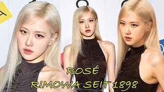 ROSÉxRIMOWA - ROSÉ at RIMOWA "Seit 1898" 125th Anniversary Exhibition in New York City