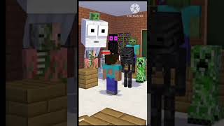 herobrine versus skeleton