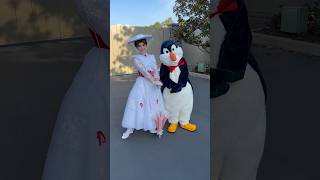 Mary Poppins and Penguin at Disney’s Hollywood Studios