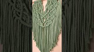 Macrame wall hanging #macrame #macramewallhanging #macramewalldecor #wallhanging