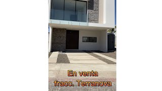 En venta, Fraccionamiento Terranova, Pachuca hgo