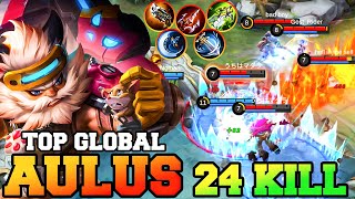 Aulus Need to Nerfed !! Top Global Aulus Best Build And Emblem 2023 Gameplay Mobile Legends