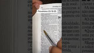 Provérbios 25:18-25 #palavradedeus #palavra #versiculododia #versiculo