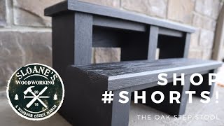 Wood Step Stool - #shorts - Shop #Shorts! - Woodworking - DIY