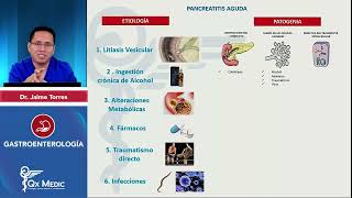 PI24   GASTROENTEROLOGÍA   Pancreatitis aguda  Aspectos generales