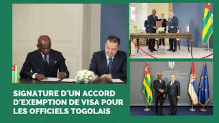 Visite officielle en Serbie #diplomatie  #togo