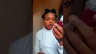 Easy natural hairstyle with twists #shorts #shortvideo #simplychisom #naturalhair #you #hair #short