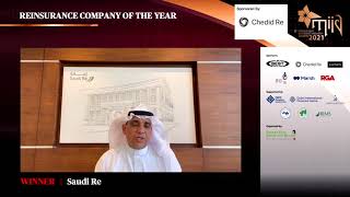 Reinsurance Company of the Year 2021 - Saudi Re