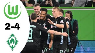 VfL Wolfsburg VS Werder Bremen 2-4 Highlights | Bundesliga 2024/2025