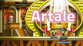 thank gosh it's artale (old school maplestory classic in maplestory worlds)