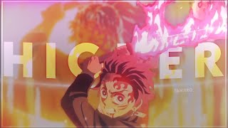 Demon Slayer "Tanjiro" - Higher [Edit/AMV] | Quick!