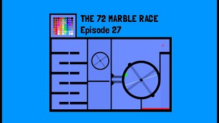 The 72 Marble Race: Ep. 27 (by Algodoo)