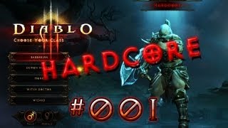 Let´s Play Together Diablo 3 HARDCORE #001 - Das Überleben geht los!