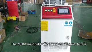 2000W Handheld Fiber Laser Cleaning Machine