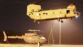 Downed Aircraft Recovery Team Exercise | CH-47 Chinook Heavy Lift Helicopter, Hunter Army Airfield