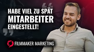 Filmmaker Marketing Erfahrungen - Julian Perge von Video Resulting