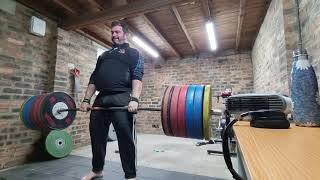 Deadlift training 26-October-2021