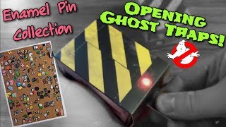 Unboxing Ghost Traps - Enamel Pin Collection