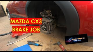 MAZDA CX3 BRAKES