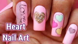 Heart Nail Art Designs - Paint Hearts on Your Nails - Cute Heart Nails - Valentine's Day Nail Ideas