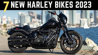 7 New Cruiser & Touring Bikes By Harley Davidson Family For 2023