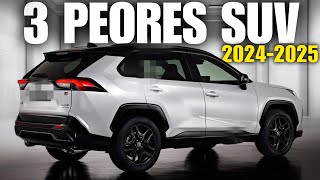 Los 3 PEORES y 4 MEJORES SUV que puedes COMPRAR ESTE 2024 - 2025