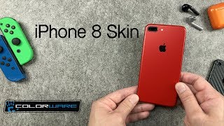 iPhone 8 and 8 plus ColorWare Skin Installation