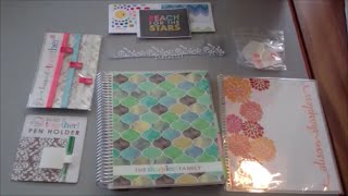 Erin Condren 2014 - 2015 Life Planner Unboxing!