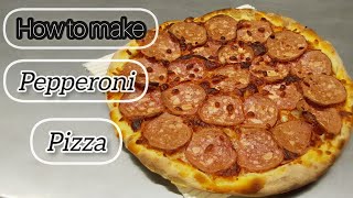 Italian pepperoni pizza recipe