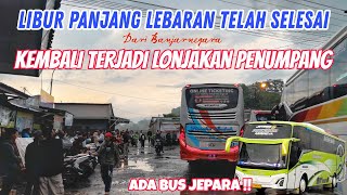 Libur Panjang Telah Selesai, Lonjakan Penumpang Kembali Terjadi Di Minggu Sore‼️