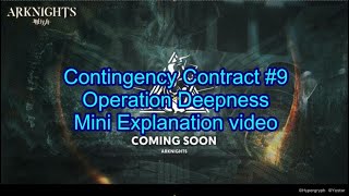 Arknights CC#9 Operation Deepness Introduction & my take on the Perma map guide