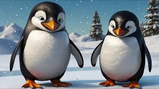 Penguin song for kids | New Generation Rhymes| Poem | Kids Song | Babies | Kindergarten Rhymes